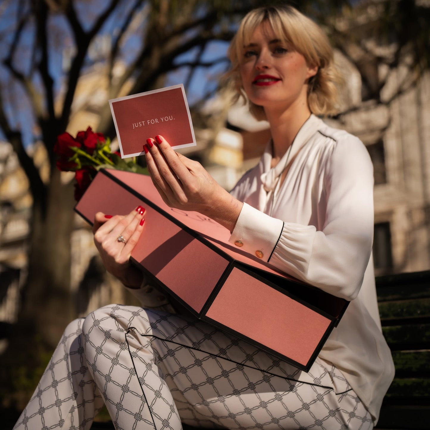Box of Red Roses