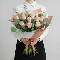 Bouquet Premium de 12 Roses Roses