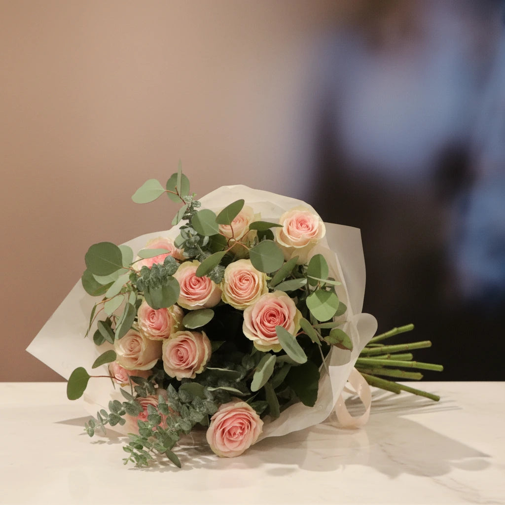 Bouquet Premium de 12 Roses Roses